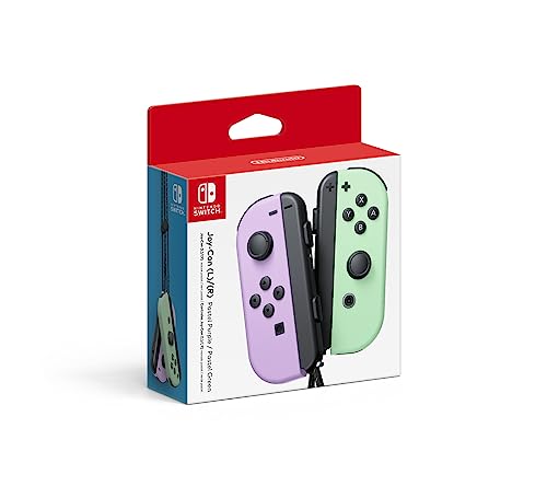 Joy-Con (L)/(R) - Pastel Purple/Pastel Green - amzGamess