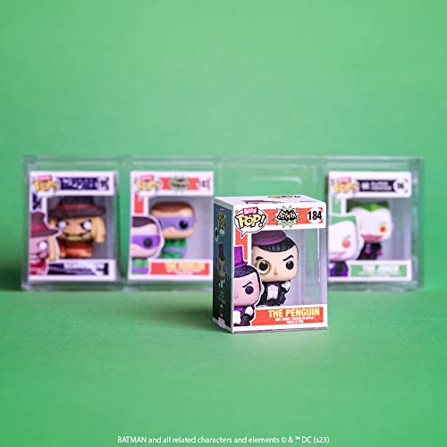 Funko Bitty Pop! DC Mini Collectible Toys 4-Pack - Batman, Robin, Scarecrow & Mystery Chase Figure (Styles May Vary) - amzGamess