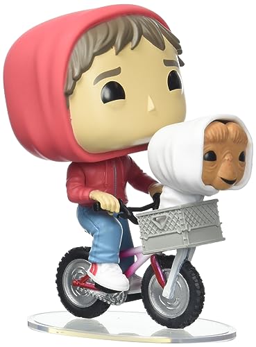 Funko Pop! Movies: E.T. The Extra-Terrestrial - Elliot with E.T. in Basket, Multicolor, 3.75 inches - amzGamess