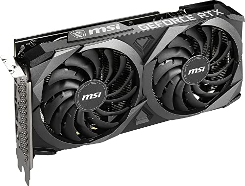 MSI Gaming GeForce RTX 3060 8GB GDRR6 128-Bit HDMI/DP PCIe 4 Torx Twin Fan Ampere OC Graphics Card (RTX 3060 Ventus 2X 8G OC) - amzGamess