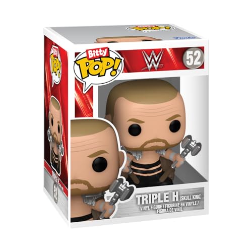 Funko Bitty Pop! : WWE Mini Collectible Toys 4-Pack - Undertaker, British Bulldog, Batista, & Mystery Chase Figure (Styles May Vary) - amzGamess