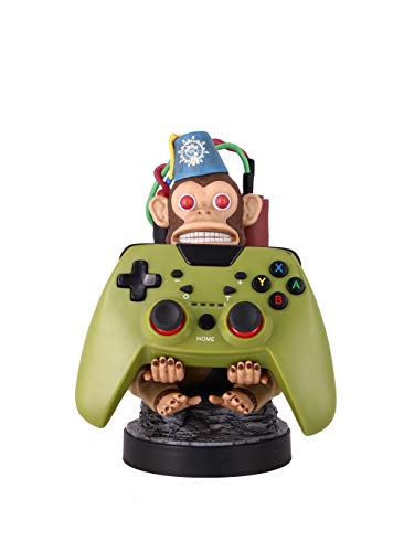 Exquisite Gaming: Call of Duty: Monkeybomb - Original Mobile Phone & Gaming Controller Holder, Device Stand, Cable Guys, Licensed Figure - amzGamess