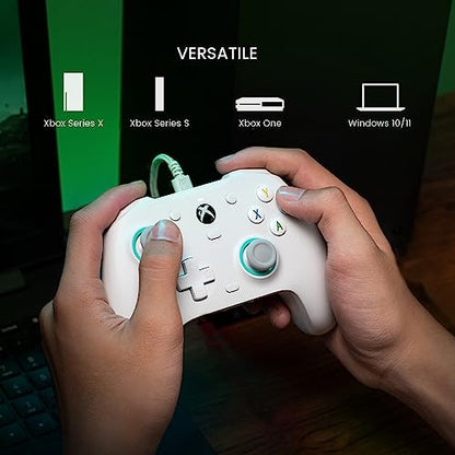 GameSir G7 SE Wired Controller for Xbox Series X|S, Xbox One & Windows 10/11, Plug and Play Gaming Gamepad with Hall Effect Joysticks/Hall Trigger, 3.5mm Audio Jack - amzGamess