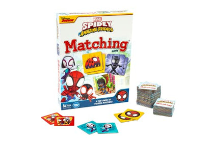 Marvel Matching Game by Wonder Forge | Exciting Memory Game for Kids | Engaging with Favorite Marvel Characters | Ideal for Ages 3-5 | Fun Family Activity