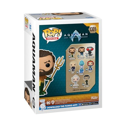 Funko Pop! Movies: Aquaman and The Lost Kingdom - Aquaman Diamond Glitter, Amazon Exclusive - amzGamess