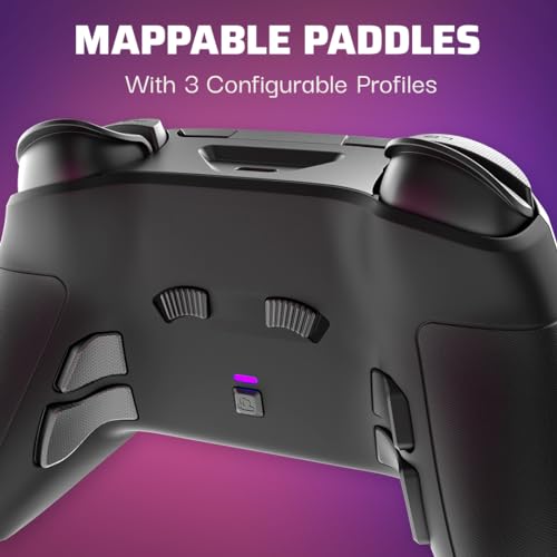 PDP Victrix Pro BFG Wireless Gaming Controller for Xbox Series X|S, Xbox One, Windows 10/11, Modular Gamepad, Dolby Atmos Audio, Remappable Buttons, Customizable Triggers/Paddles/D-Pad, PC App, Black - amzGamess