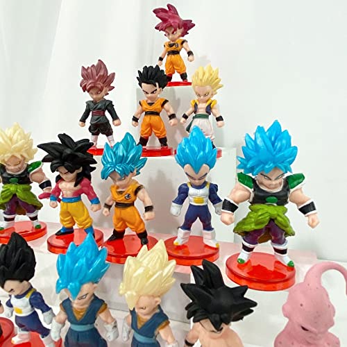 Dragon Ball Z 16-Piece Action Figure Set, 3-inch Collectibles for Cake Toppers & Party Favors - amzGamess