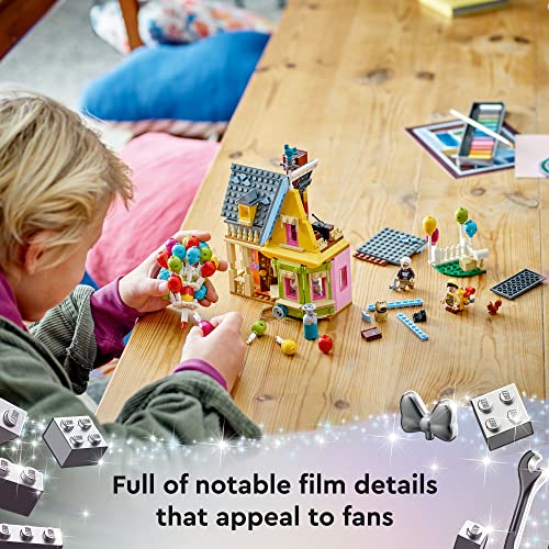 LEGO Disney and Pixar ‘Up’ House Disney 100 Celebration Classic Building Toy Set for Kids and Movie Fans Ages 9 and Up, A Fun Gift for Disney Fans and Anyone Who Loves Creative Play, 43217