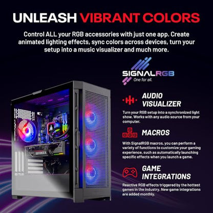 Skytech Blaze Gaming PC, Ryzen 7 7800X3D 4.2 GHz, RTX 4070 Ti Super 16GB GDDR6X, 2TB NVME Gen4, 32GB DDR5 RAM RGB, 850W Gold ATX 3.0 PSU, Wi-Fi, Win 11 Home