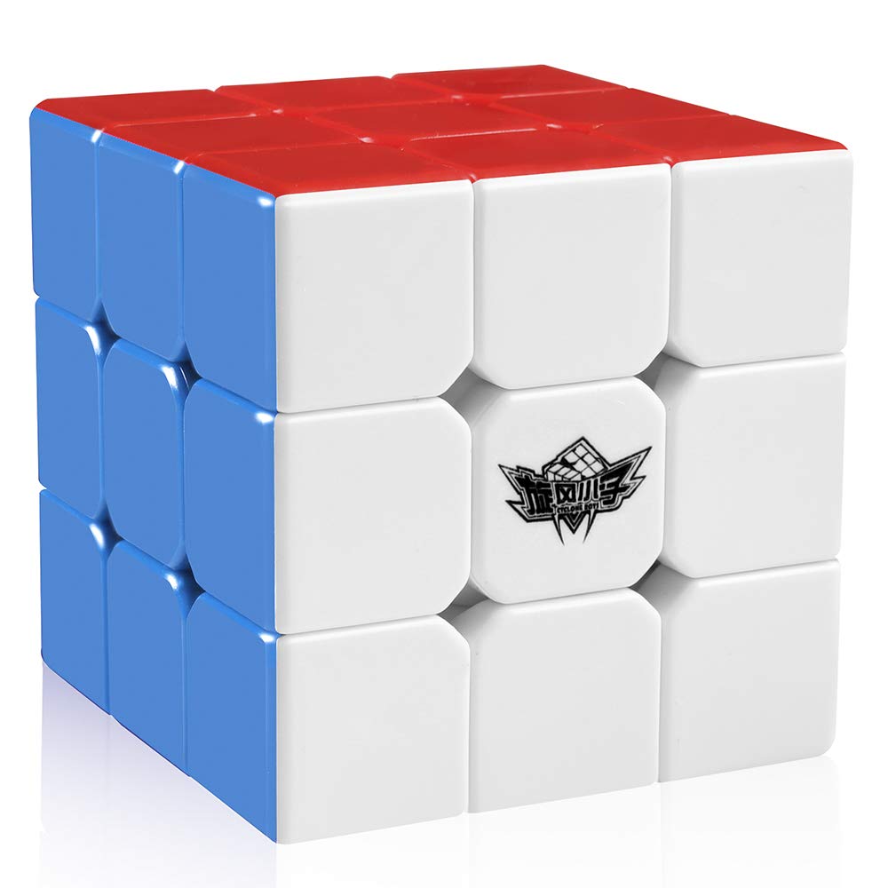 D-FantiX Cyclone Boys 3x3 Speed Cube Stickerless Magic Cube 3x3x3 Puzzles Toys (56mm) - amzGamess