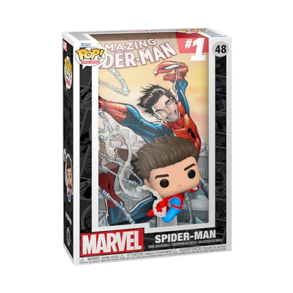 Funko Pop! Comic Cover: Marvel - The Amazing Spider-Man #1, Spider-Man - amzGamess