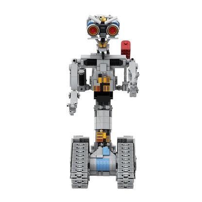 BUILDIFY Johnny 5 Robot Building Block Sets; 1,310 Pieces Short Circuit Robot Johnny 5 Model Figure Toys, Johnny 5 Mech Robot Buildable Bricks, STEM Educational Gift for Kids Boys,Girls and Adults