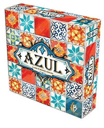 Azul-Board Game Strategy-Board Mosaic-Tile Placement Family-Board for Adults and Kids Ages 8 up 2 to 4 Players