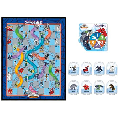 Hasbro Gaming Chutes and Ladders: Marvel Spider-Man Edition Board Game for Kids 2-4 Players, Preschool Games, Ages 3 and Up (Amazon Exclusive)