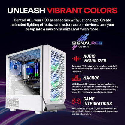 Skytech Omega Gaming PC, Ryzen 7 7700X 4.5 GHz, RTX 4070 Super 12GB GDDR6X, 1TB NVME Gen4, 32GB DDR5 RAM RGB, 750W Gold PSU, Wi-Fi, Win 11 Home