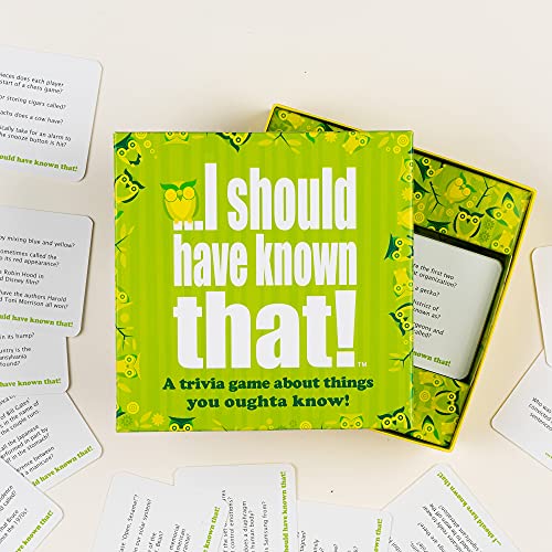 I should have known that! - A Trivia Game About Things You Oughta Know