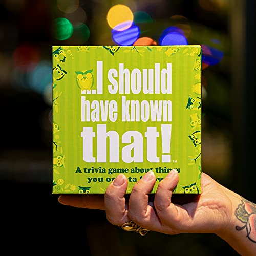 I should have known that! - A Trivia Game About Things You Oughta Know