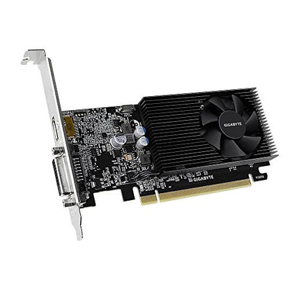 GIGABYTE GV-N1030D4-2GL GeForce GT 1030 Low Profile D4 2G Computer Graphics Card - amzGamess