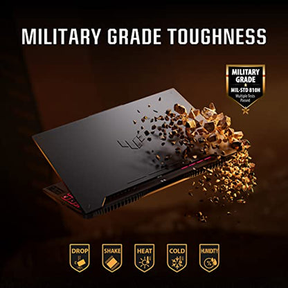 ASUS TUF Gaming A17 (2023) Gaming Laptop, 17.3” FHD 144Hz Display, GeForce RTX 4050, AMD Ryzen 9 7940HS, 16GB DDR5, 1TB PCIe 4.0 SSD, Wi-Fi 6, Windows 11, FA707XU-EH94