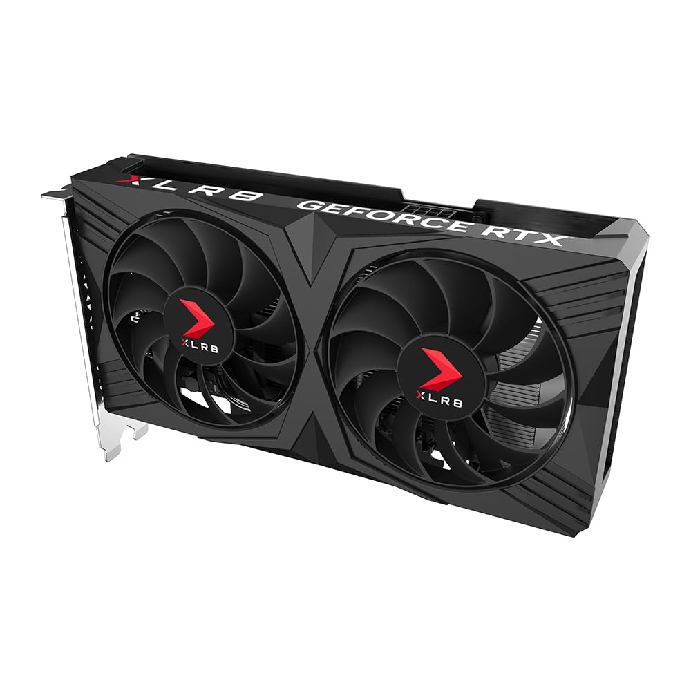 PNY GeForce RTX™ 4060 8GB XLR8 Gaming Verto Dual Fan OC Graphics Card DLSS 3 - amzGamess