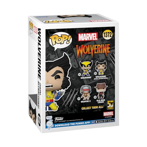 Funko Pop! Marvel: Wolverine 50th Anniversary - Wolverine (Fatal Attractions) - amzGamess