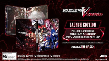 Shin Megami Tensei V: Vengeance Steelbook Launch Edition - Nintendo Switch - amzGamess