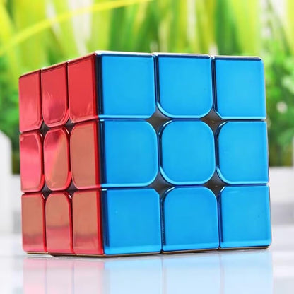 cuberspeed ShengShou Legend Metallic Mirror Reflective Stickerless Speed Cube 3x3x3 Metallic Speed Cube - amzGamess