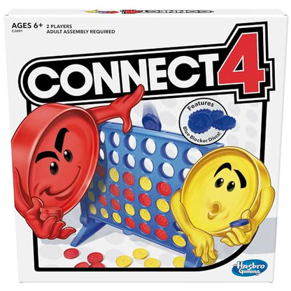 Hasbro Gaming Connect 4 Strategy Board Game for Ages 6 and Up (Amazon Exclusive)