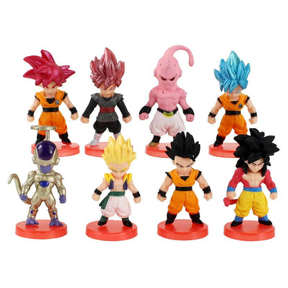 Dragon Ball Z 16-Piece Action Figure Set, 3-inch Collectibles for Cake Toppers & Party Favors - amzGamess