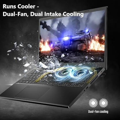 Acer Nitro V Gaming Laptop | Intel Core i7-13620H Processor | NVIDIA GeForce RTX 4050 Laptop GPU | 15.6" FHD IPS 144Hz Display | 16GB DDR5 | 512GB Gen 4 SSD | WiFi 6 | Backlit KB | ANV15-51-73B9