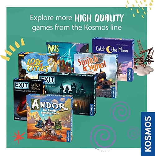 Thames & Kosmos EXIT: The Enchanted Forest| A Kosmos Escape Room Game in a Box| Family Friendly, Card-Based at-Home Escape Room Experience for 1 to 4 Players, Ages 12+ , Black