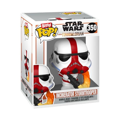 Funko Bitty Pop! The Mandalorian Mini Collectible Toys 4-Pack - Moff Gideon, Incinerator Stormtrooper, Dark Trooper, & Mystery Chase Figure (Styles May Vary) - amzGamess