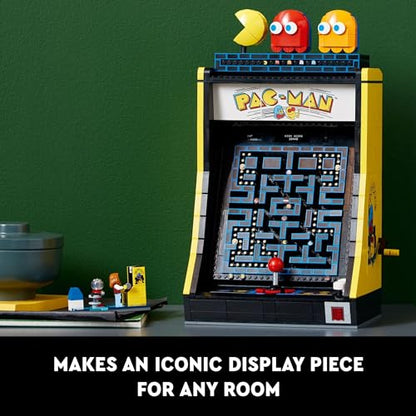 LEGO Icons PAC-Man Arcade Building Kit, Build a Replica Model of a Classic Video Game, Nostalgic and Unique Gift for Father's Day or Graduation, Fans of Retro Video Games and Retro Décor, 10323