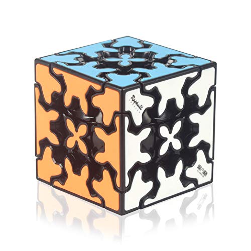 Gear Cube 3x3 with Three-Dimensional Gear Structure, Embedded Tile Design Magic Cube 3x3x3 Puzzles Toys (57mm), Suitable for Brain Development Puzzle Games for Children and Adults - amzGamess