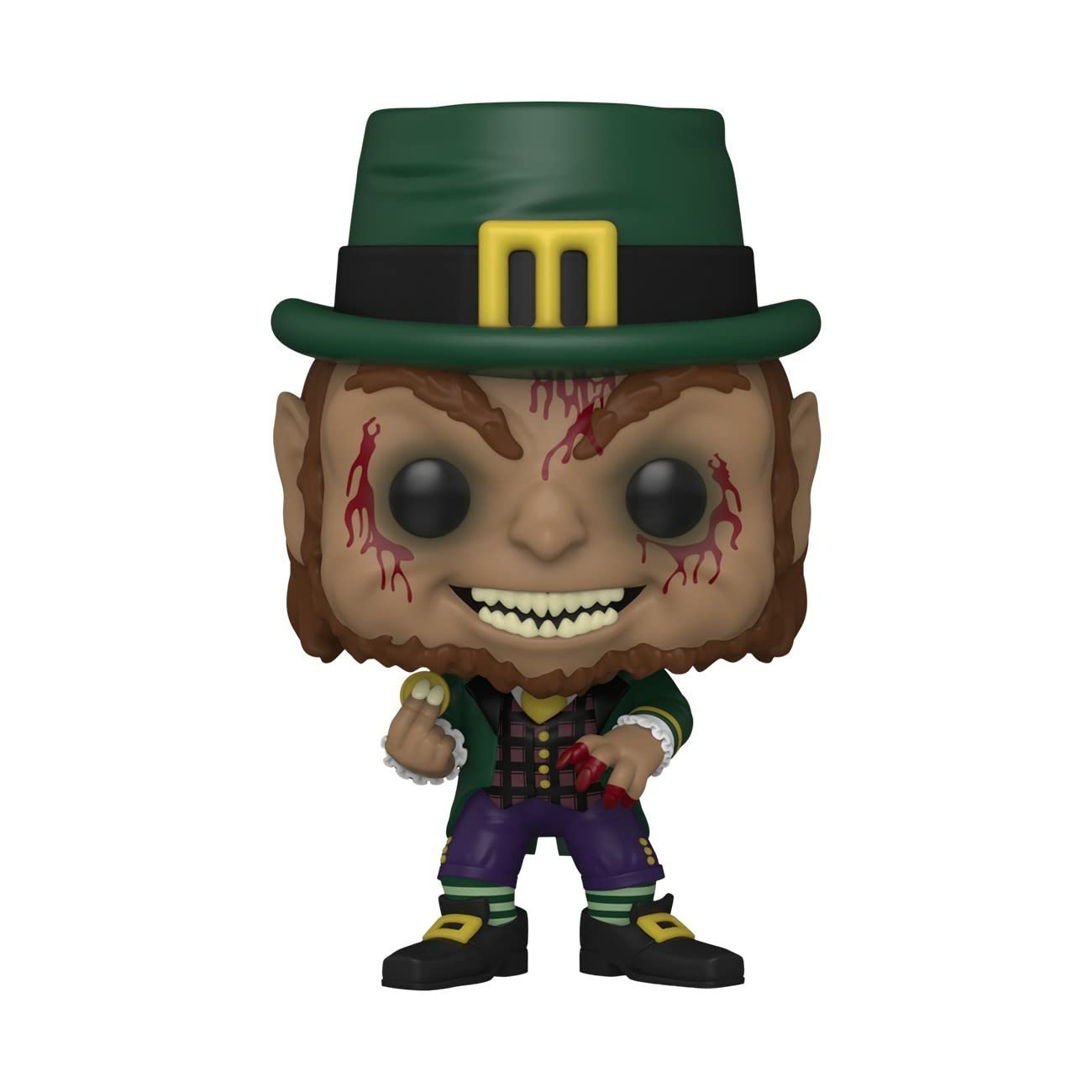 Funko Pop! Movies: Leprechaun - Leprechaun (Bloody), Amazon Exclusive, Multicolor, 65033 - amzGamess