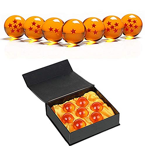 Country Toys Collectible Medium Crystal Glass Stars Balls Dragon Ball(27,35,43,57,76MM in Diameter) (D-4.3) - amzGamess