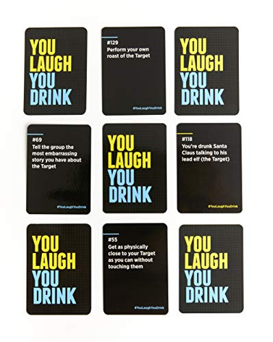 You Laugh You Drink - The Drinking Game for People Who Can't Keep a Straight Face [A Party Game]