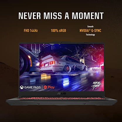 ASUS TUF Gaming A17 (2023) Gaming Laptop, 17.3” FHD 144Hz Display, GeForce RTX 4050, AMD Ryzen 9 7940HS, 16GB DDR5, 1TB PCIe 4.0 SSD, Wi-Fi 6, Windows 11, FA707XU-EH94