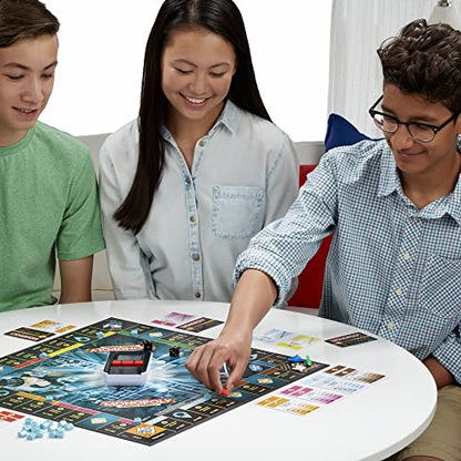 Hasbro Gaming Monopoly Ultimate Banking Edition Board Game for Families and Kids Ages 8 and Up, Electronic Banking Unit (Amazon Exclusive)