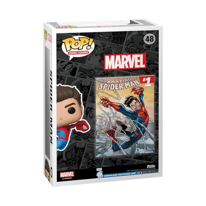 Funko Pop! Comic Cover: Marvel - The Amazing Spider-Man #1, Spider-Man - amzGamess