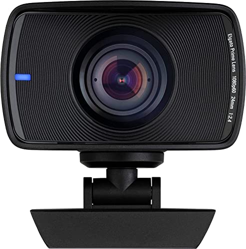 Elgato Facecam - 1080p60 True Full HD Webcam for Live Streaming, Gaming, Video Calls, Sony Sensor, Advanced Light Correction, DSLR Style Control, works with OBS, Zoom, Teams, and more, for PC/Mac - amzGamess