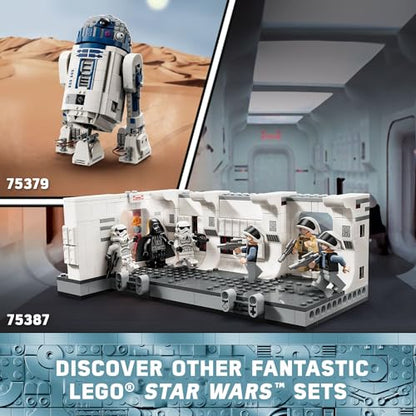 LEGO Star Wars: A New Hope Boarding The Tantive IV Fantasy Toy, Collectible Star Wars Toy with Exclusive 25th Anniversary Minifigure Clone Trooper Fives, Gift Idea for Kids Ages 8 and Up, 75387