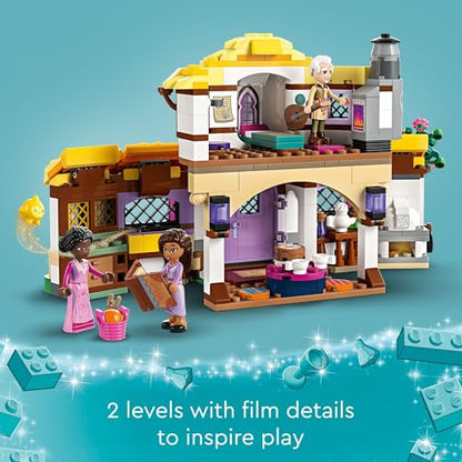 LEGO Disney Wish: Asha’s Cottage 43231 Building Toy Set, A Cottage for Role-Playing Life in The Hamlet, Collectible Gift This Holiday for Fans of The Disney Movie, Gift for Kids Ages 7 and up