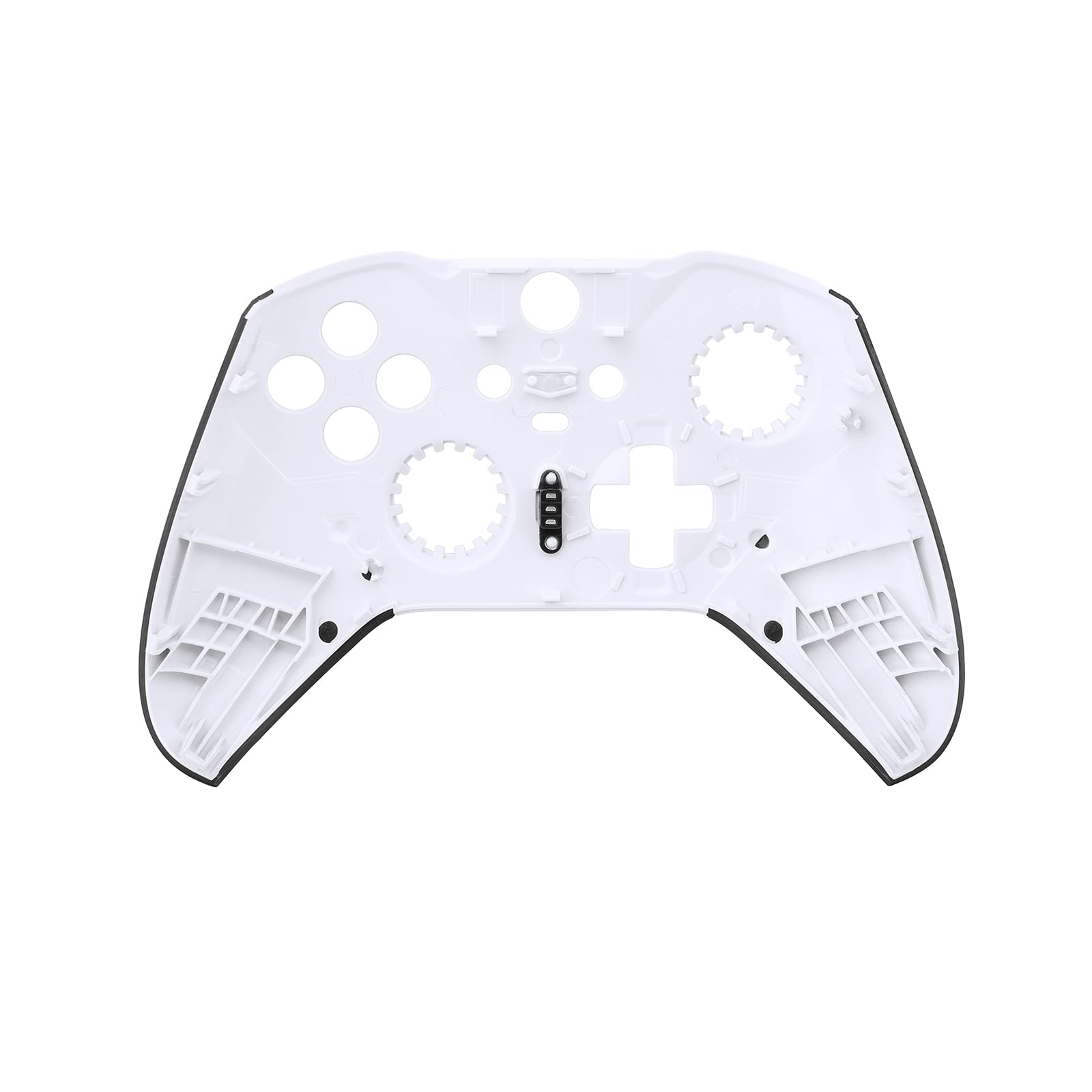 Front Back Housing Shell Faceplate Cover Replacement Repair Kit for Xbox One Elite Series 2 Controller（White） - amzGamess