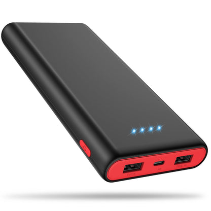 Portable Charger Power Bank 25800mAh,Ultra-High Capacity PD3.0 Fast Phone Charging with Newest Intelligent Controlling IC,3 USB Port External Cell Phone Battery Pack Compatible with iPhone,Android etc