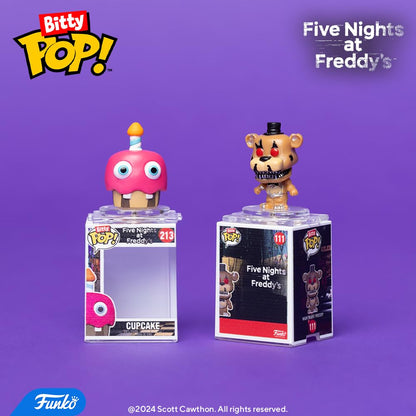 Funko Bitty Pop!: Five Nights at Freddy's Mini Collectible Toys 4-Pack - Ballora, Funtime Foxy, Baby & Mystery Chase Figure (Styles May Vary) - amzGamess