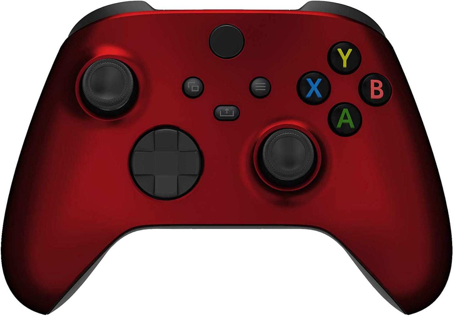 Custom Controllerzz Wireless Controller for Microsoft Xbox Series X/S & Xbox One - Custom Soft Touch Feel - Custom Xbox Series X/S Controller (X/S Red) - amzGamess