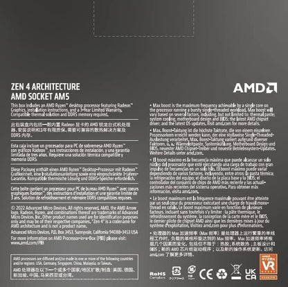 AMD Ryzen 5 7600X 6-Core, 12-Thread Unlocked Desktop Processor