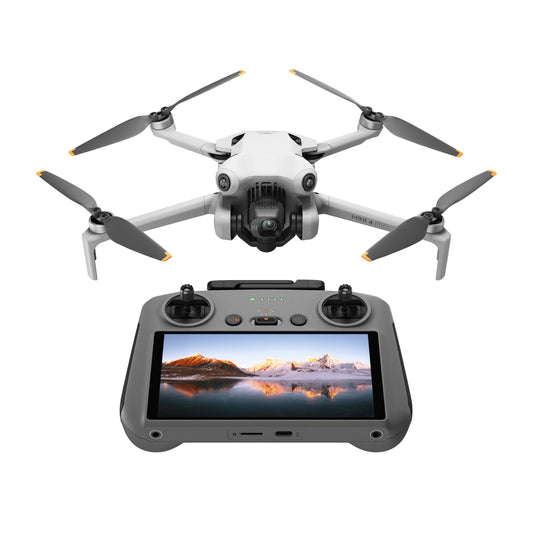 DJI Mini 4 Pro (DJI RC 2), Folding Mini-Drone with 4K HDR Video Camera for Adults, Under 0.549 lbs/249 g, 34 Mins Flight Time, 20 km Max Video Transmission Distance, Omnidirectional Vision Sensing - amzGamess