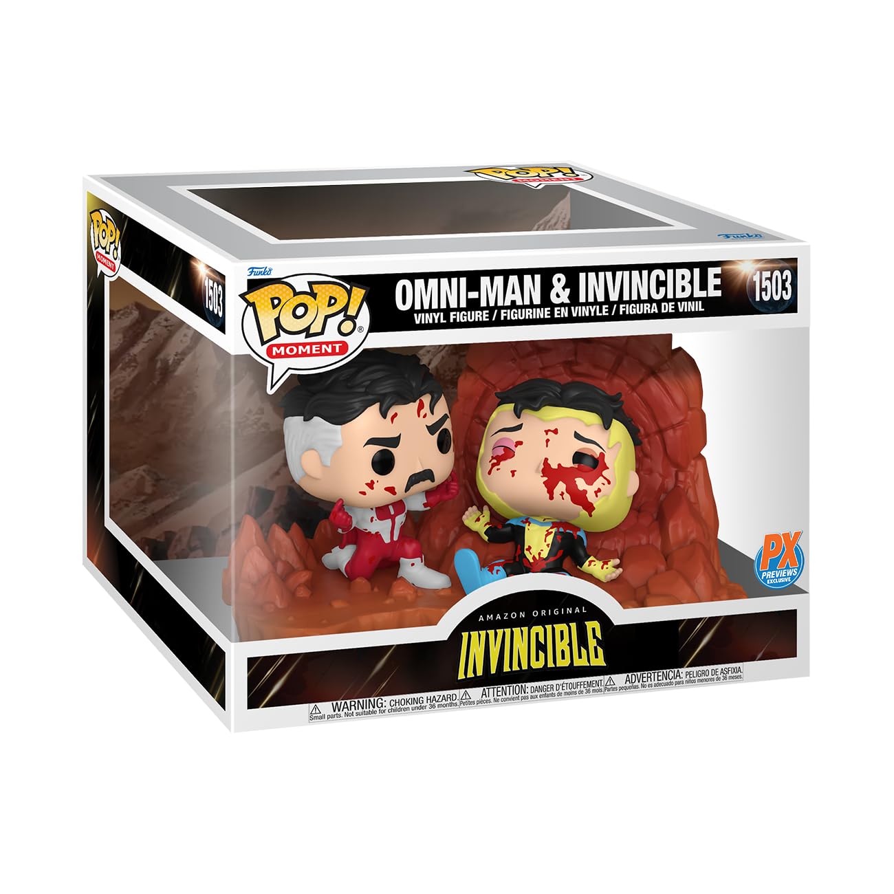 Pop! Moment: Invincible (Think, Mark!) Previews Exclusive Vinyl Figure - amzGamess